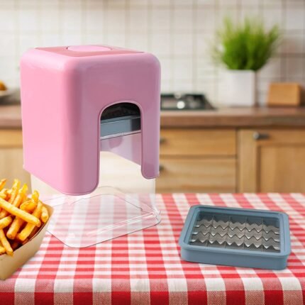 Stainless Steel Potato Chipser Veg Chopper Dual Kitchen Tool